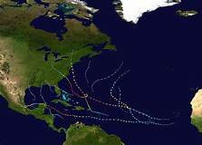 Hurricane map