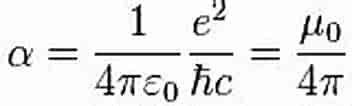 The Fine-structure constant or alpha